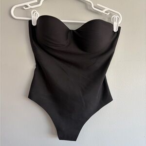 SKIMS Black Shapewear Bodysuit